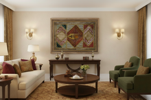 Load image into Gallery viewer, Large Olive Wall Hanging (Shimmers)