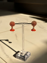 Load image into Gallery viewer, Red Lightweight Small Earrings