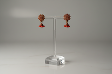 Load image into Gallery viewer, Red Lightweight Small Earrings