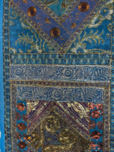 Load image into Gallery viewer, Medium Blue Wall Hanging (Shimmer)