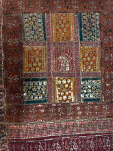 Load image into Gallery viewer, Medium Brown Shimmer Textile Wall Art