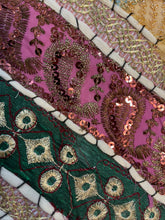 Load image into Gallery viewer, Large Blue Wall Hanging (Shimmers)