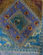 Load image into Gallery viewer, Medium Blue Wall Hanging (Shimmer)