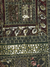 Load image into Gallery viewer, Medium Black Wall Hanging (Shimmer)