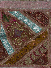 Load image into Gallery viewer, Medium White Shimmer Textile Wall Art