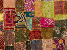 Load image into Gallery viewer, Large Tamarind Patchwork Textile Wall Art