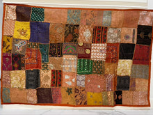 Load image into Gallery viewer, Large Tamarind Patchwork Textile Wall Art