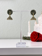 Load image into Gallery viewer, Small Peacock Earrings