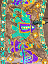 Load image into Gallery viewer, Brown Elephant Dholi Crossbody Bag