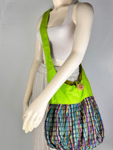 Load image into Gallery viewer, Light Green Unique Textile Crossbody Bag