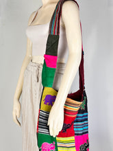 Load image into Gallery viewer, Red Elephant Checkered Crossbody Bag