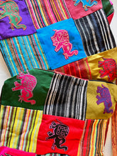 Load image into Gallery viewer, Pink Elephant Checkered Crossbody Bag