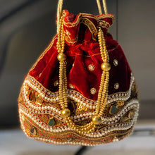 Load image into Gallery viewer, Luxury Velvet Potli