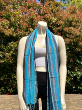 Load image into Gallery viewer, Blue Maggi Scarf
