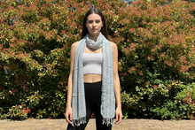 Load image into Gallery viewer, Grey Maggi Scarf
