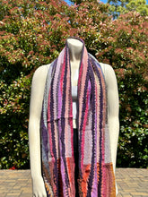 Load image into Gallery viewer, Pink Desert Stripe Scarf Wrap
