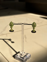 Load image into Gallery viewer, Green Lightweight Small Earrings
