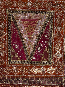 Medium Red Wall Hanging (Shimmer)