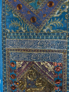 Medium Blue Wall Hanging (Shimmer)