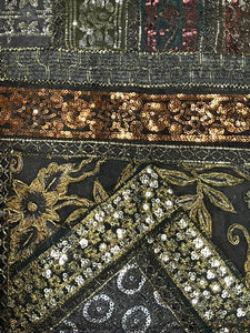 Medium Black Wall Hanging (Shimmer)
