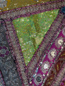 Large Maroon Wall Hanging (Shimmer)