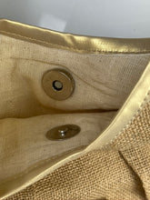 Load image into Gallery viewer, Desert Bloom Jute Shoulder Bag

