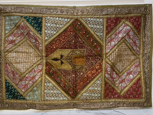 Large Olive Wall Hanging (Shimmers)