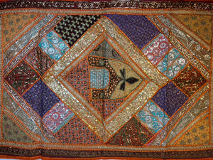 Large Orange Wall Hanging (Shimmer)