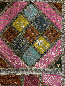 Medium White Wall Hanging (Shimmer)