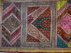 Large Maroon Wall Hanging (Shimmer)
