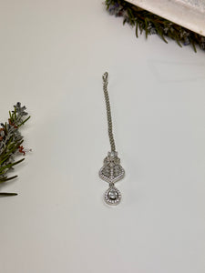 Silver Rhinestone Tika