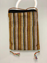 Load image into Gallery viewer, Brown Triple Square Sari Bag
