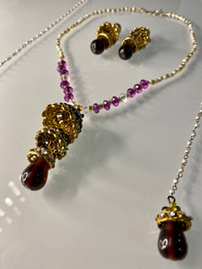Purple Kashmiri Set 20
