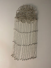 Load image into Gallery viewer, Silver Full-Length Beaded Fringe Headpiece
