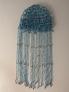 Light Blue Belly Dance Head Piece