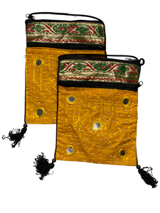 Mustard 5pt Sari Bag